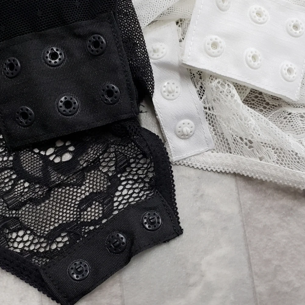 2. Sam Edelman black lace bodysuit - Picture 4 of 10